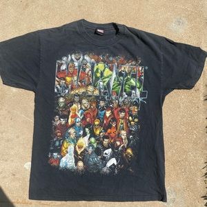 Marvel superheroes t shirt